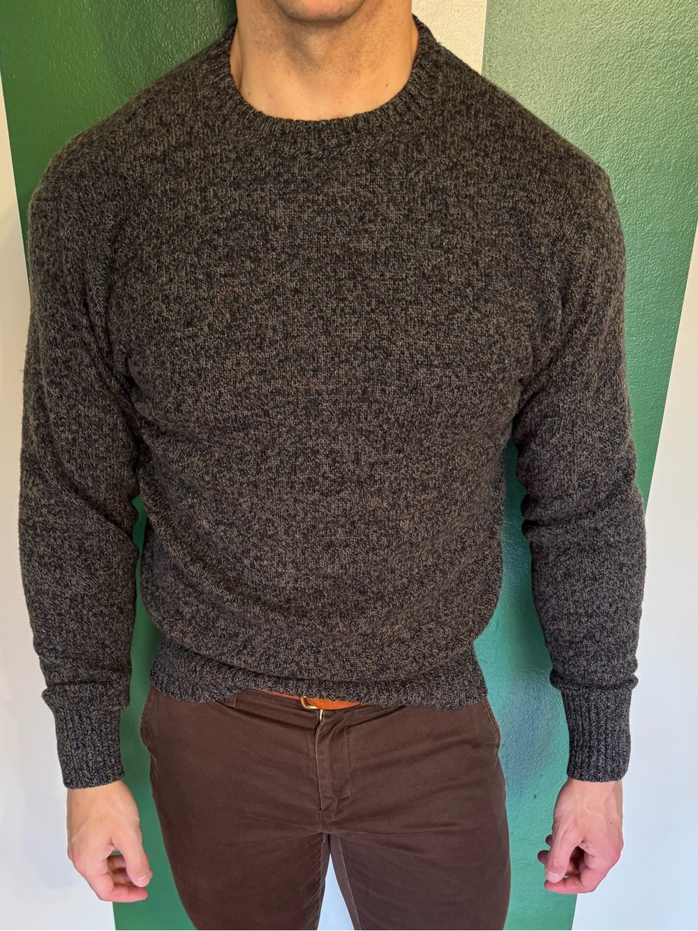 Pendleton Men's Dark Charcoal Crewneck Sweater